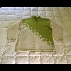 Vintage Express Snowflake Sweater